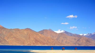 भारतीय सैनिक पैंगोंग झील के उत्तरी तट पर बेहतर स्थिति में