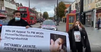 एसएसआर योद्धाओं ने ब्रिटेन में निकाली कार रैली, सुशांत की बहन ने साझा किए वीडियो