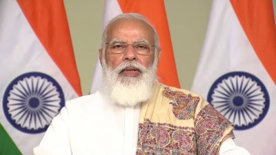 भारत पेरिस समझौतों के लक्ष्य से आगे बढ़ रहा : पीएम मोदी