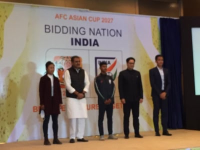 भारत ने एएफसी एशियन कप 2027 की मेजबानी करने की आधिकारिक बोली लगाई