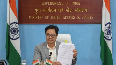 ओलंपिक-2028 में भारत को 1-2 पदक से संतुष्ट नहीं होना चाहिए : रिजिजू