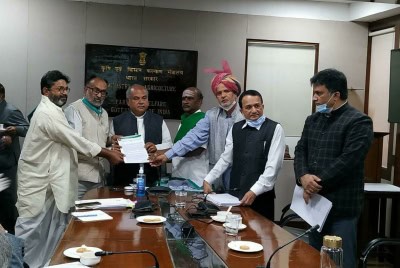 बिहार, महाराष्ट्र व अन्य प्रांतों के किसान नेताओं ने कानूनों के समर्थन में तोमर से की मुलाकात