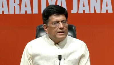 किसानों के बगैर भारत का विकास असंभव : पीयूष गोयल