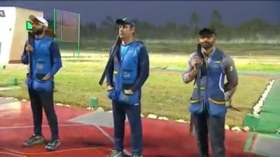 शॉटगन विश्व कप : भारतीय पुरुष स्कीट टीम ने जीता कांस्य