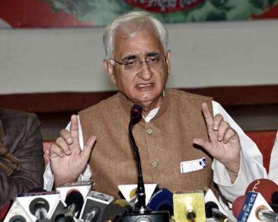 भाजपा का विभाजन में यकीन, कांग्रेस विकास के लिए प्रतिबद्ध : सलमान खुर्शीद