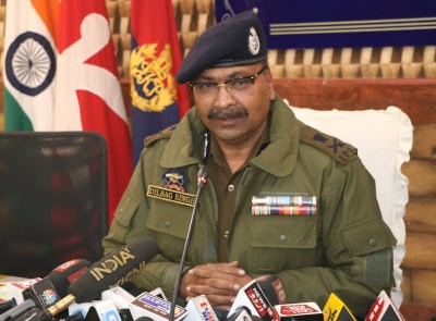 जम्मू-कश्मीर के डीजीपी ने कोविड प्रभावित पुलिस कर्मियों के लिए 44.1 लाख रुपये को मंजूरी दी